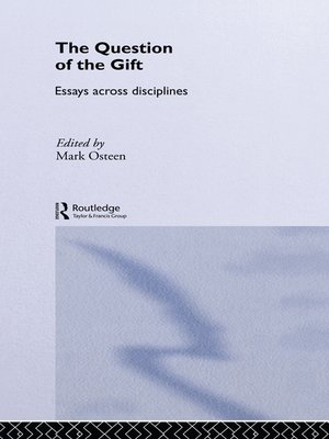 cover image of The Question of the Gift